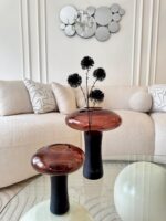 Amber Glass Vase Set – Contemporary Design
