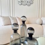 Smoke Glass Bottle Trio