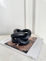 Black Knot Sculpture